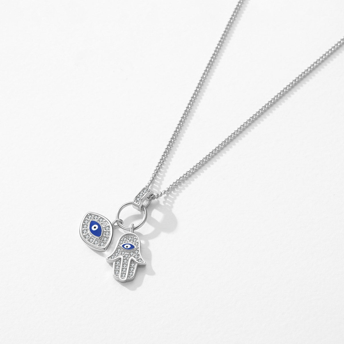 Paradigm 6 variants Sterling Silver Necklace