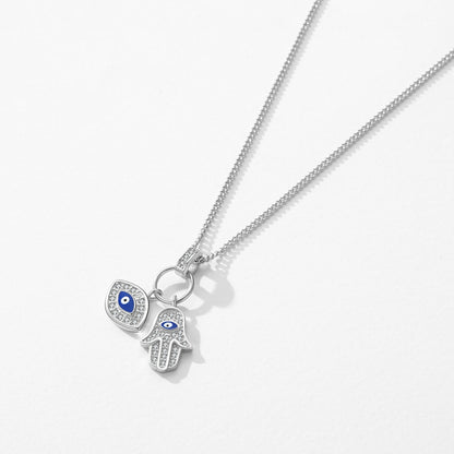 Paradigm 6 variants Sterling Silver Necklace