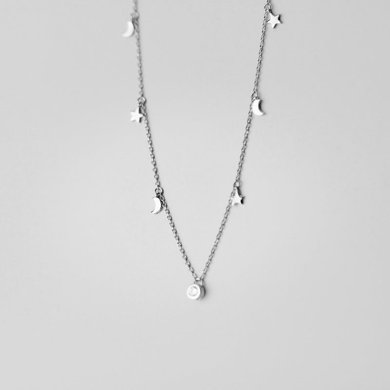 Starry Night Chain Pendant Necklace