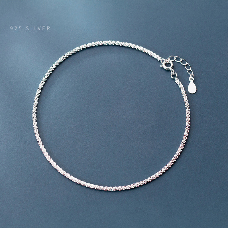 Starlight Chain Simple Link Anklet