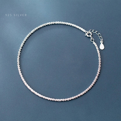 Starlight Chain Simple Link Anklet