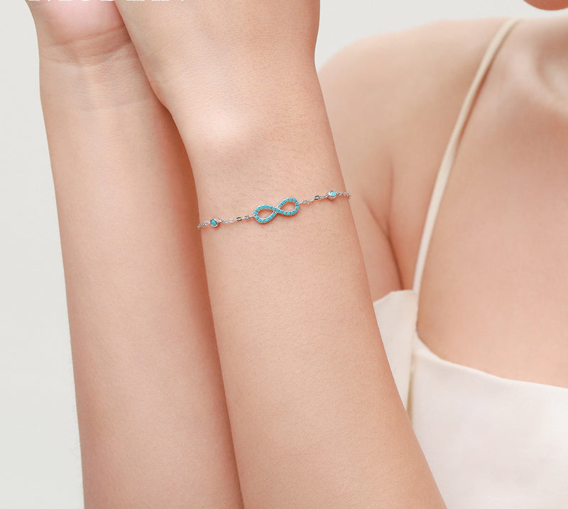 Infinite Love Natural Turquoise Bracelets