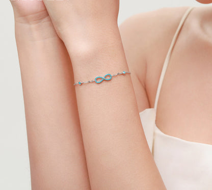 Infinite Love Natural Turquoise Bracelets