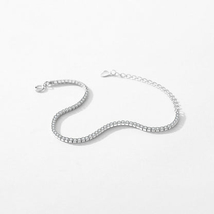 Sparkling Clear Zircon Bracelet