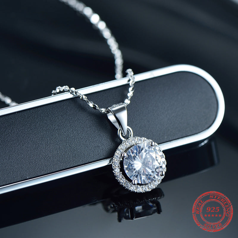 Luxury Zircon Band Chain Necklace