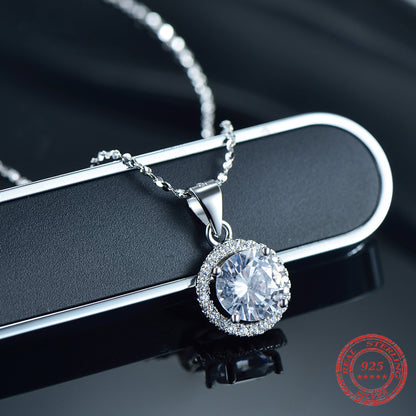 Luxury Zircon Band Chain Necklace