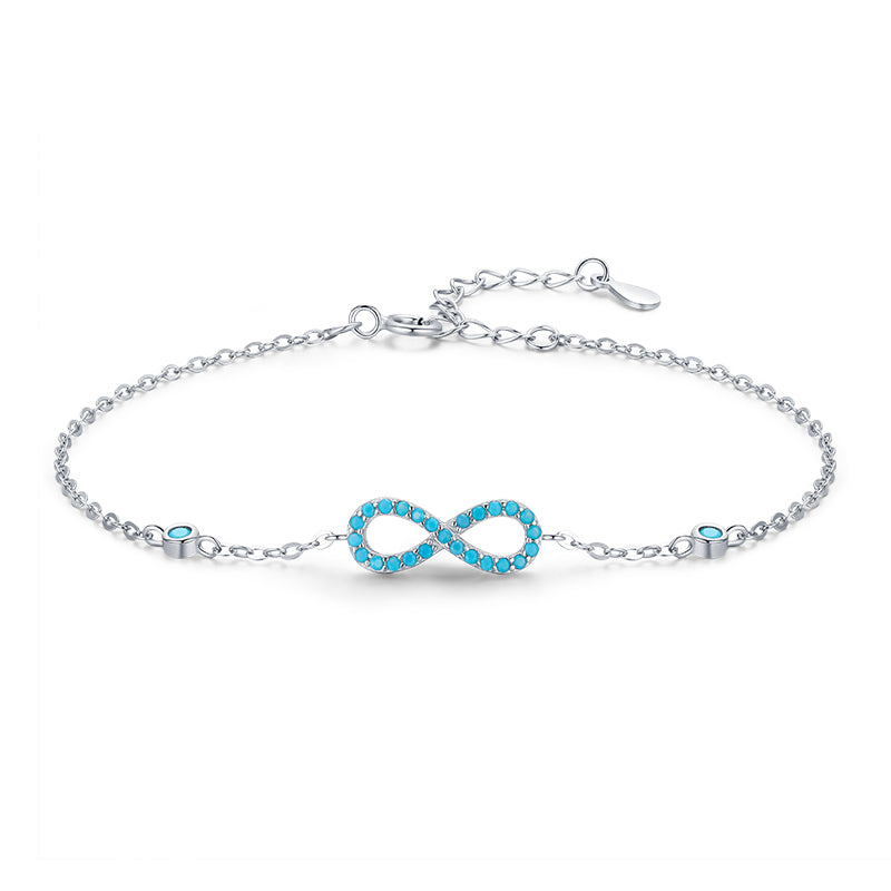 Infinite Love Natural Turquoise Bracelets