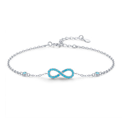 Infinite Love Natural Turquoise Bracelets