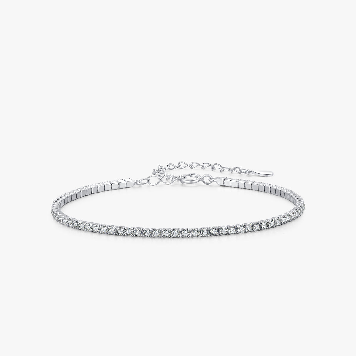 Sparkling Clear Zircon Bracelet