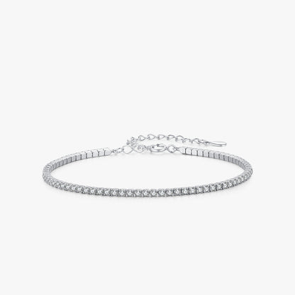 Sparkling Clear Zircon Bracelet