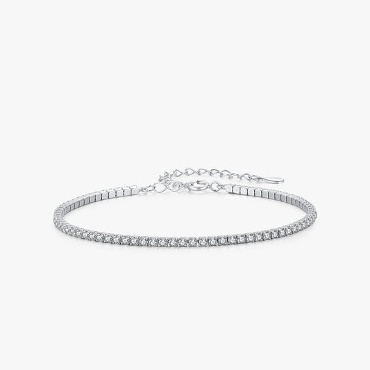 Sparkling Clear Zircon Bracelet