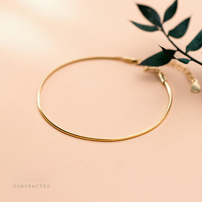 Luxury Snake Bone Chain Bracelet