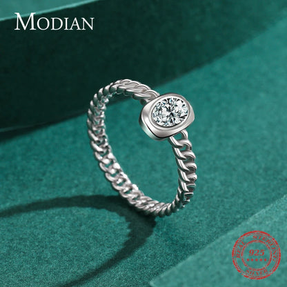 MODIAN Real 925 Sterling Silver Jewelry Sets Luxury Oval Clear CZ Necklace Earrings Bracelet For Women Wedding Engagement Gift