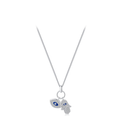 Paradigm 6 variants Sterling Silver Necklace