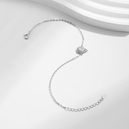 Water Drop Clear Zircon Bracelet