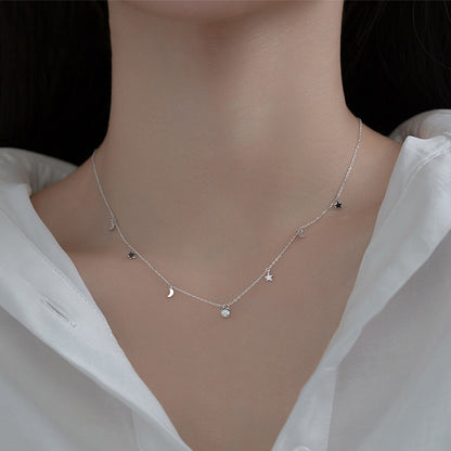 Starry Night Chain Pendant Necklace