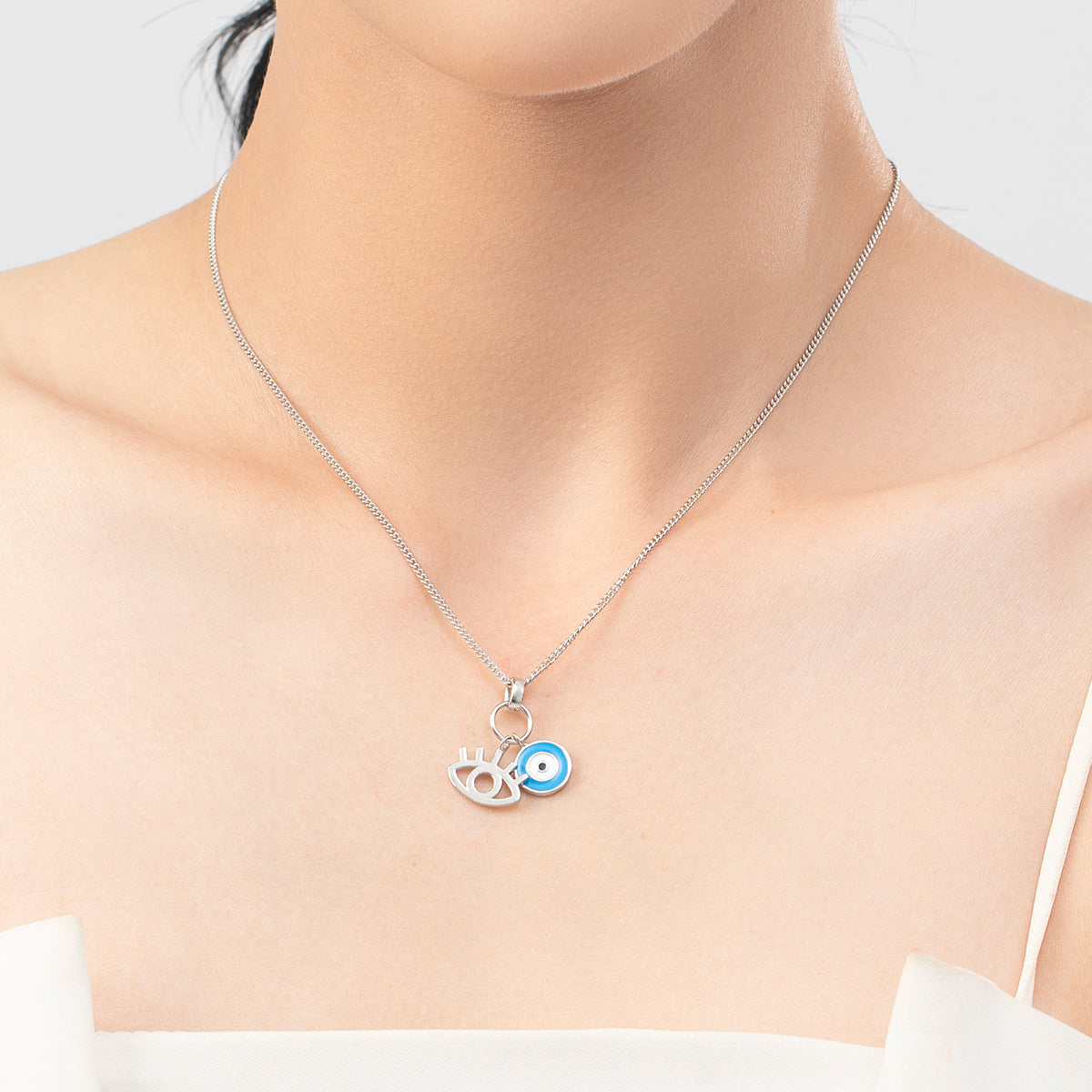 Paradigm 6 variants Sterling Silver Necklace