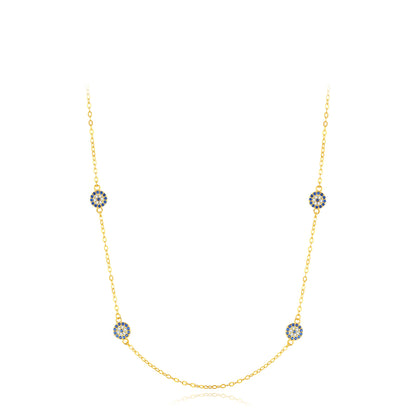Paradigm 6 variants Sterling Silver Necklace
