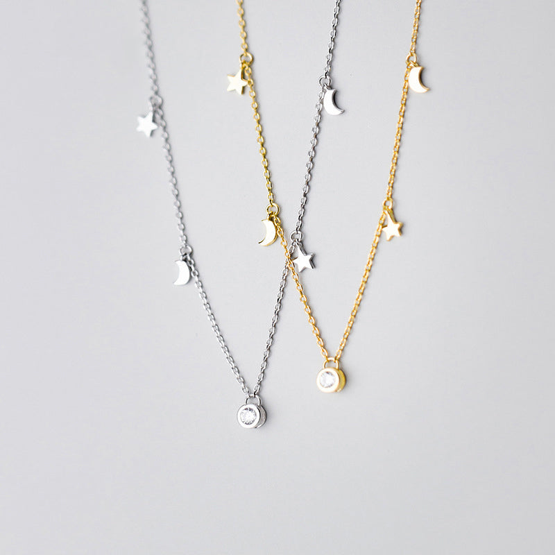 Starry Night Chain Pendant Necklace