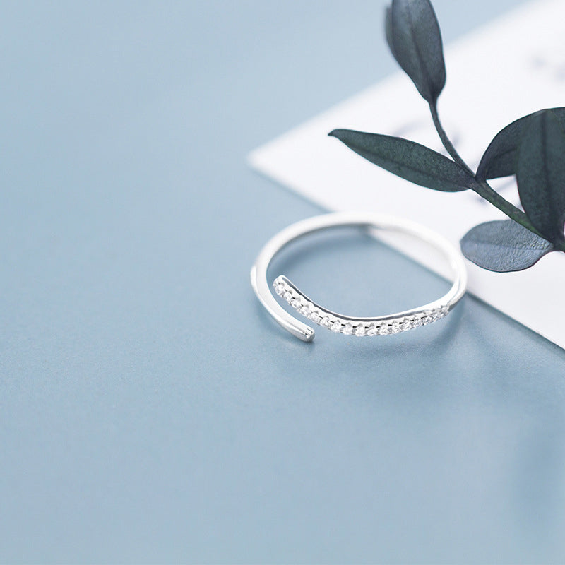 Stackable Zirconia Open Size Party Ring