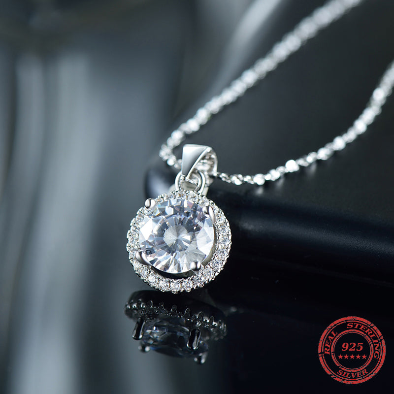 Luxury Zircon Band Chain Necklace