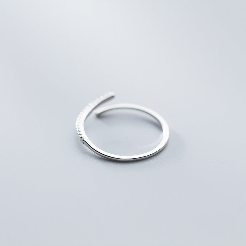 Stackable Zirconia Open Size Party Ring