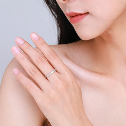 Classic Sparkling Zirconia Elegant Ring