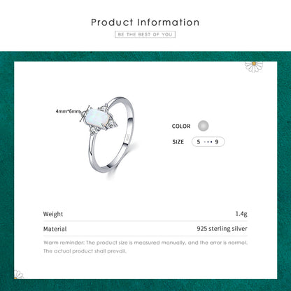 Crown Opal Classic Ring